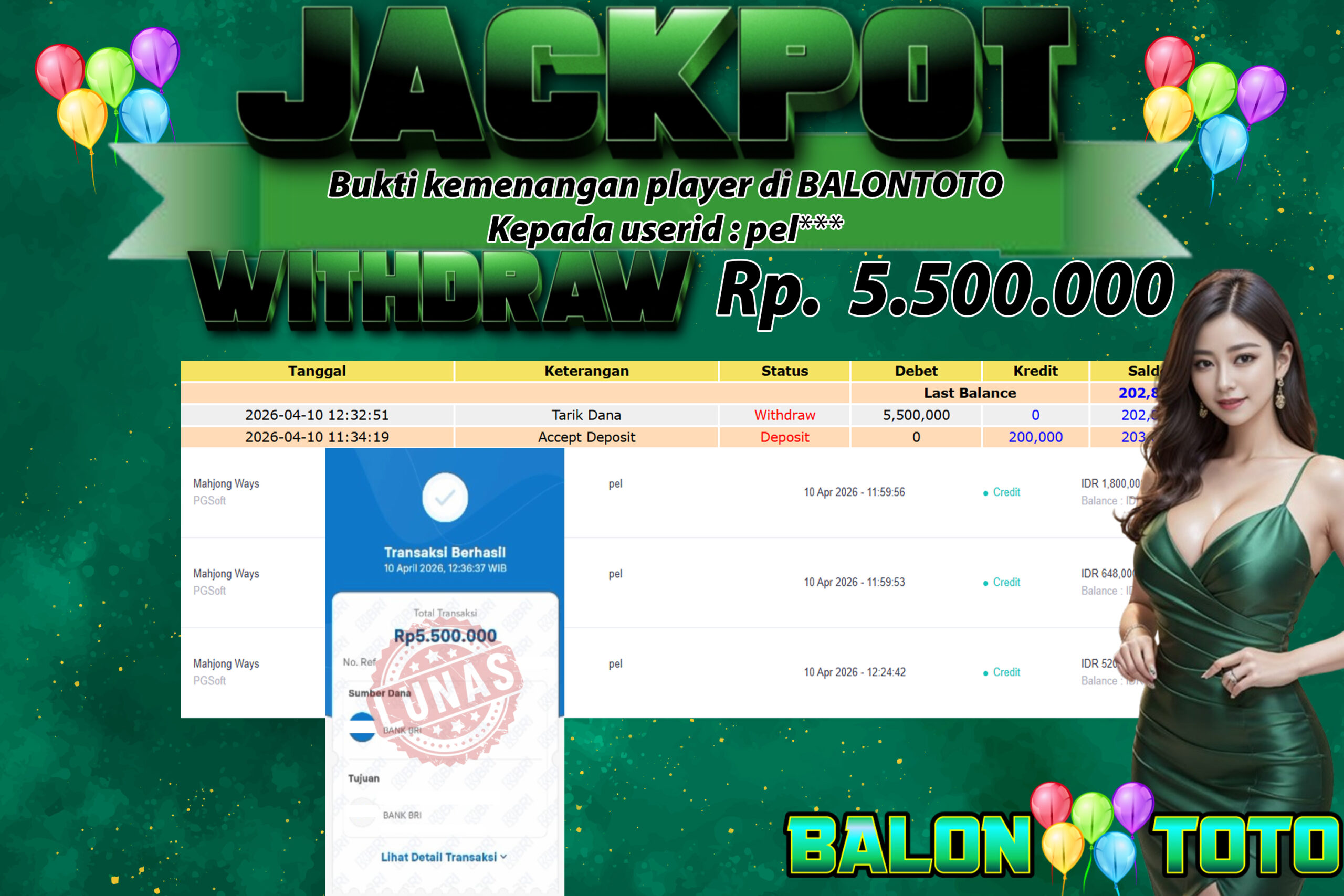 Prediksi BALONTOTO